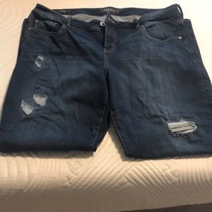 Size 20 torrid skinny jeans